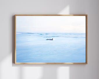 Iceland Cabin Landscape Print | Drone Photography Wall Art | Instant Download | Highland Fine Art Digital Print
