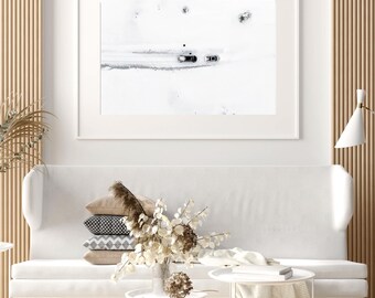 Iceland Highlands Landscape Print | Arctic Truck Expedition | Drone Photography Wall Art | Instant Download
