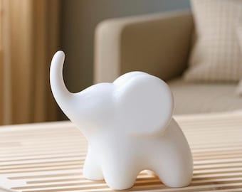 カラフルなモザイク象の置物 - ガウディスタイルの陶芸彫刻 - 小さな