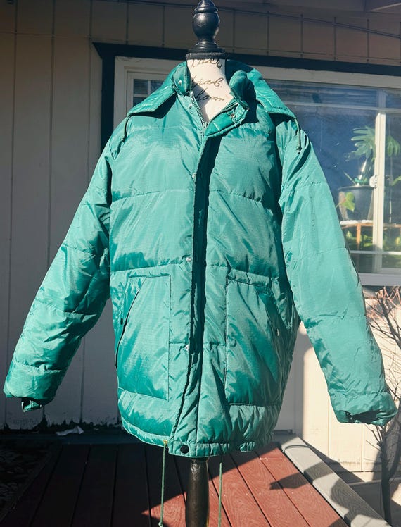 Forester Reversible Down Puffer Jacket-- Vintage … - image 1