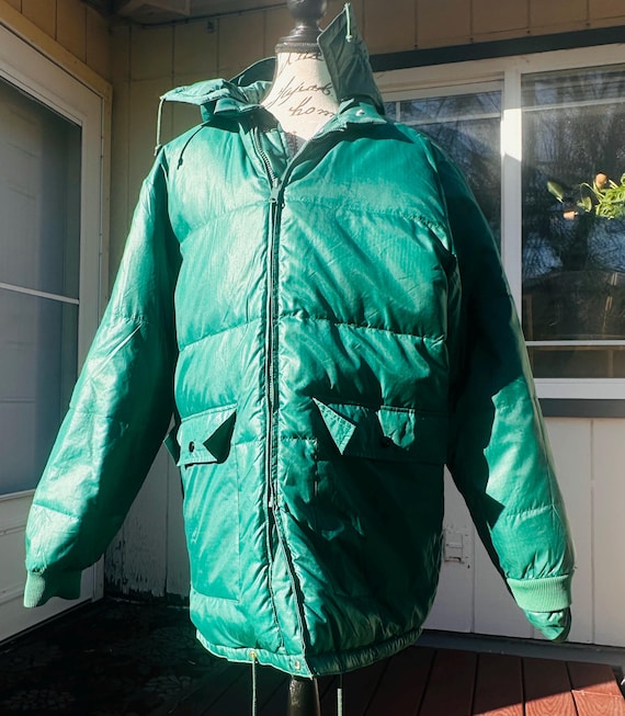 Forester Reversible Down Puffer Jacket-- Vintage … - image 2