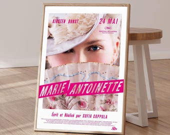 Vintage 2007 Sofia Coppola Marie Antoinette DVD Release Poster