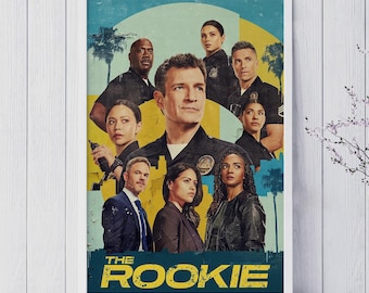 Filmposter The Rookie, lijstloze muurkunstprint, moderne huisdecoratie, uniek kunstcadeau