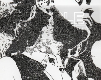 Stampa artistica firmata da Jerry Cantrell – Edizione limitata 5x7 con passepartout - Chitarrista degli Alice in Chains