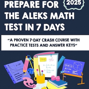 ALEKS Math Test in 7 Days