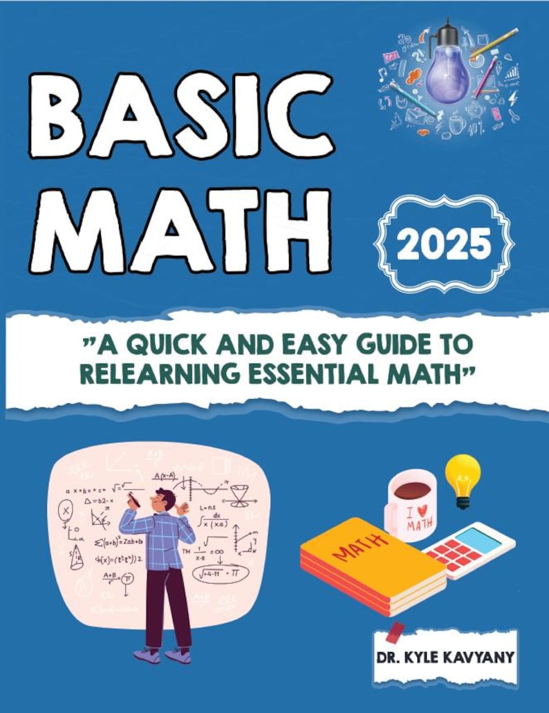Basic Math: A Quick & Easy Guide - Etsy