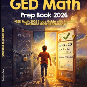 GED Math Prep Book 2026