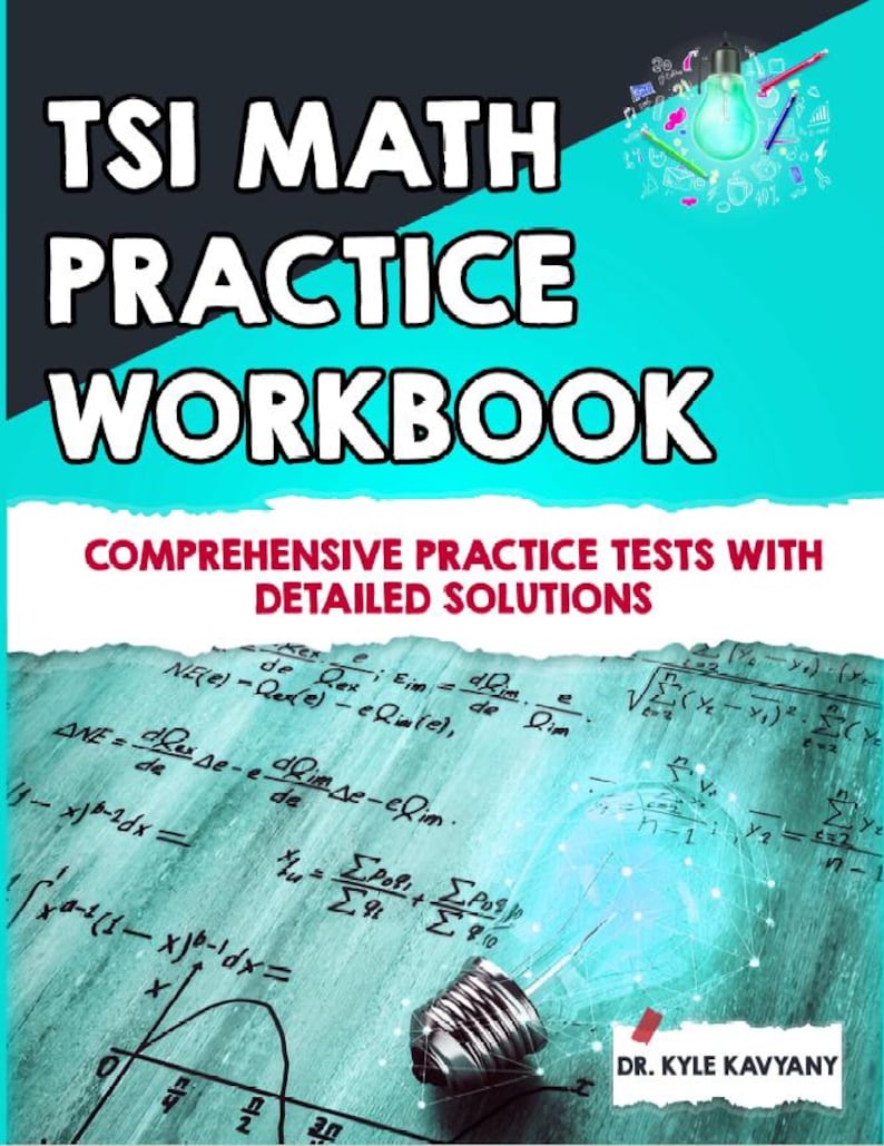Tsi Math Practice Question TSI Math Practice Workbook - Etsy