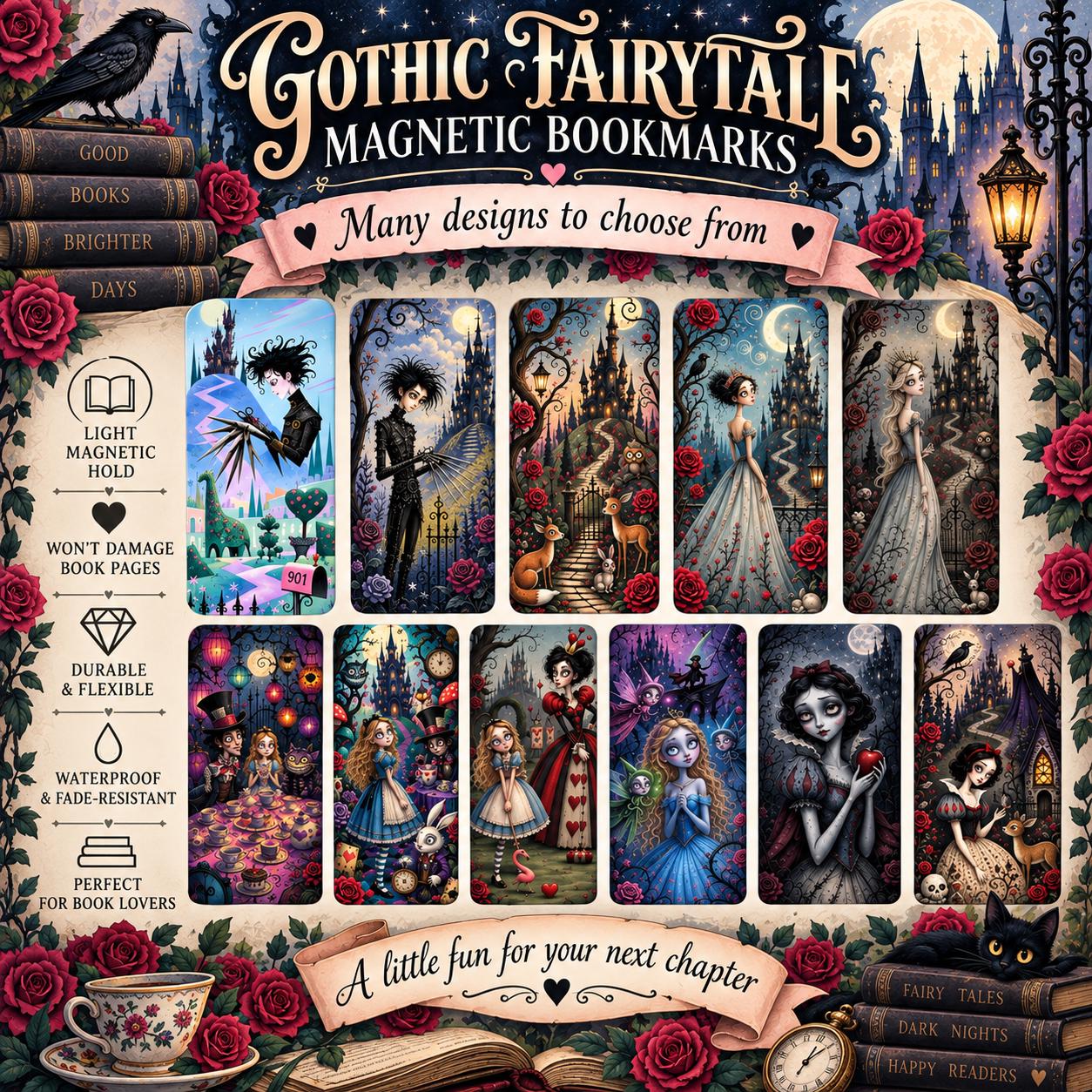 Fairytale Bookmark - Etsy