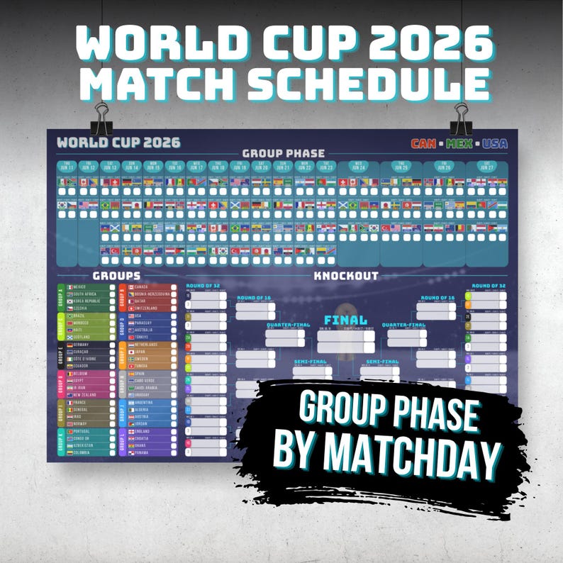 world-cup-2026-schedule-wall-chart-soccer-bracket-tracker-poster