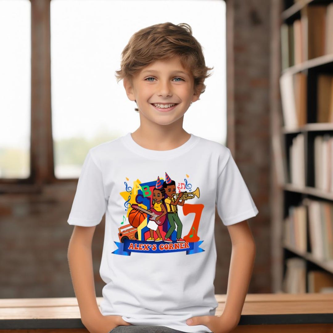 Personalized Birthday Boy Corner Shirt, Custom Family Tee, - Etsy