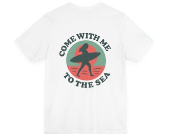 Retro Surf Graphic Tee Surf T-Shirt | Beach Lifestyle