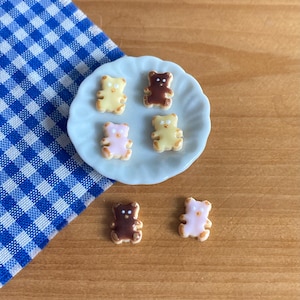 Dollhouse miniature- Teddy Bear Cookies