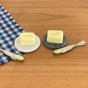 Dollhouse miniature- Used butter