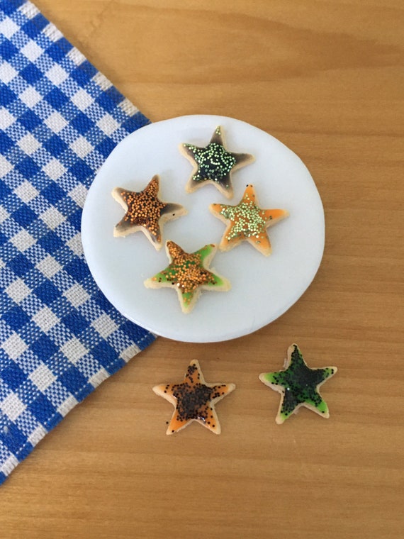 Glitter star Cookies