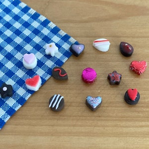 Dollhouse miniature- Valentine chocolates