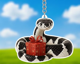 Personalized Ball Python Ornament 2025, Custom Snake Christmas Ornament, Reptile Lover Gift, Exotic Pet Ornament, Snake Owner Holiday Decor