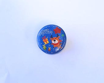 Hand-Poured Soy Christmas Candles - Holiday Tin, Festive Scents