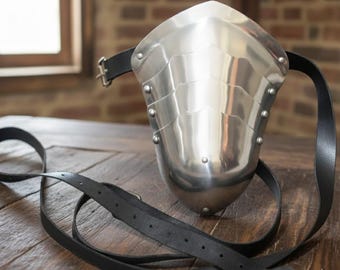 Medieval Steel Groin Guard Codpiece – personal mens protections for Buhurt LARP Armor