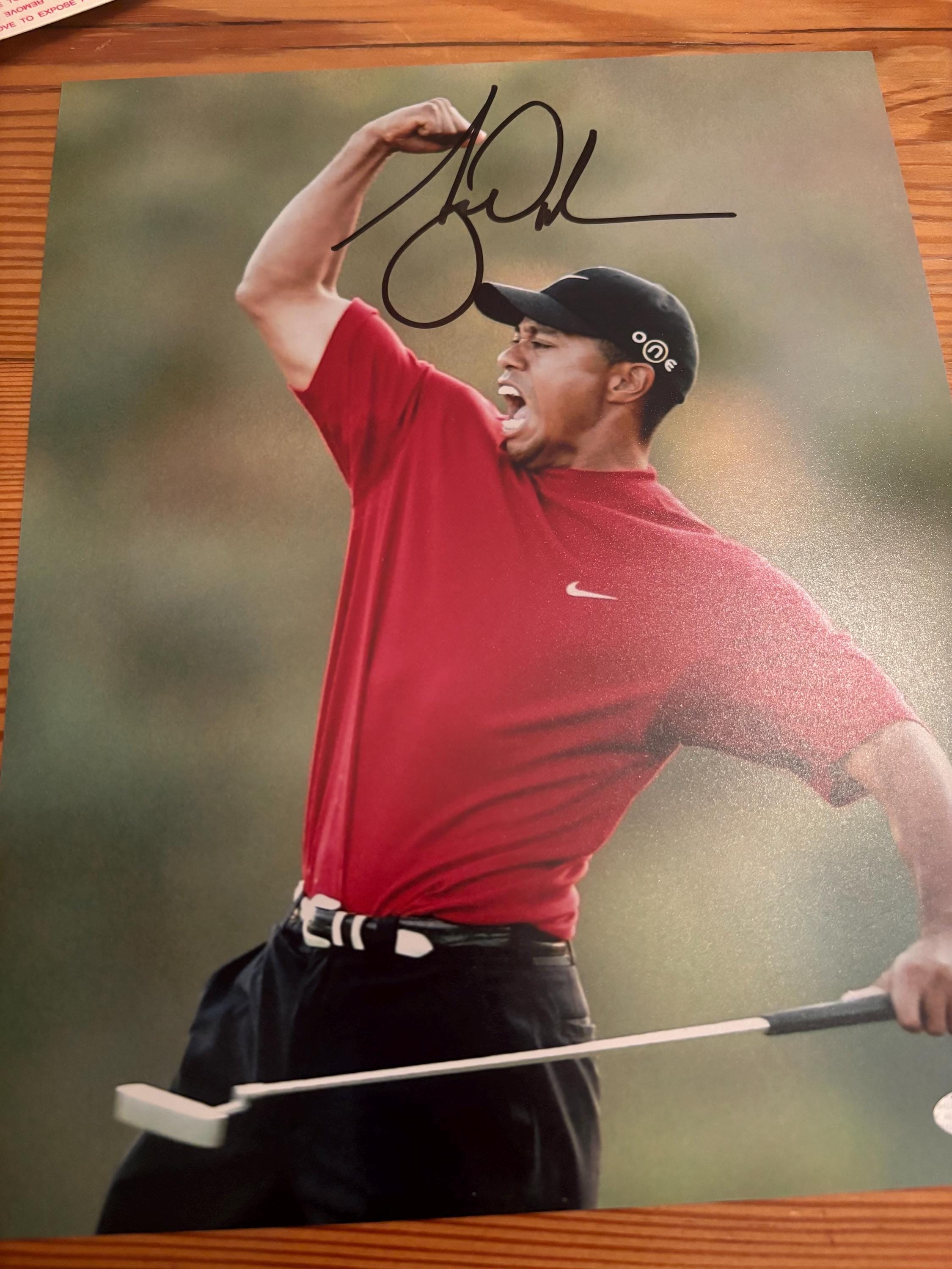 Tiger woods autograph - Etsy 日本
