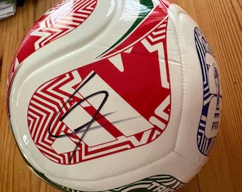 Lamine Yamal Autographed FIFA 26 Logo Soccer Ball with COA