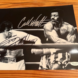 Sylvester stallone signed - Etsy 日本