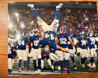 Cam Skattebo autographed 8x10 photo with COA