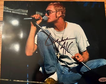 Layne Staley Autographed 8x10 Photo with COA