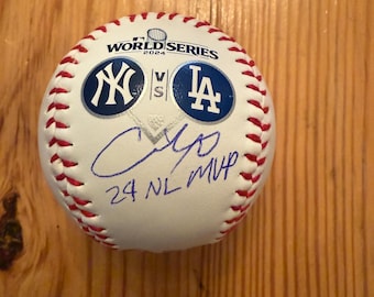 Shohei Ohtani and Yoshinobu Yamamoto Autographed World Series Rawlings Logo Baseball with COA