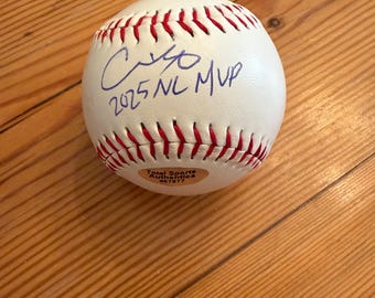 Shohei Ohtani Autographed Rawlings logo Baseball with COA