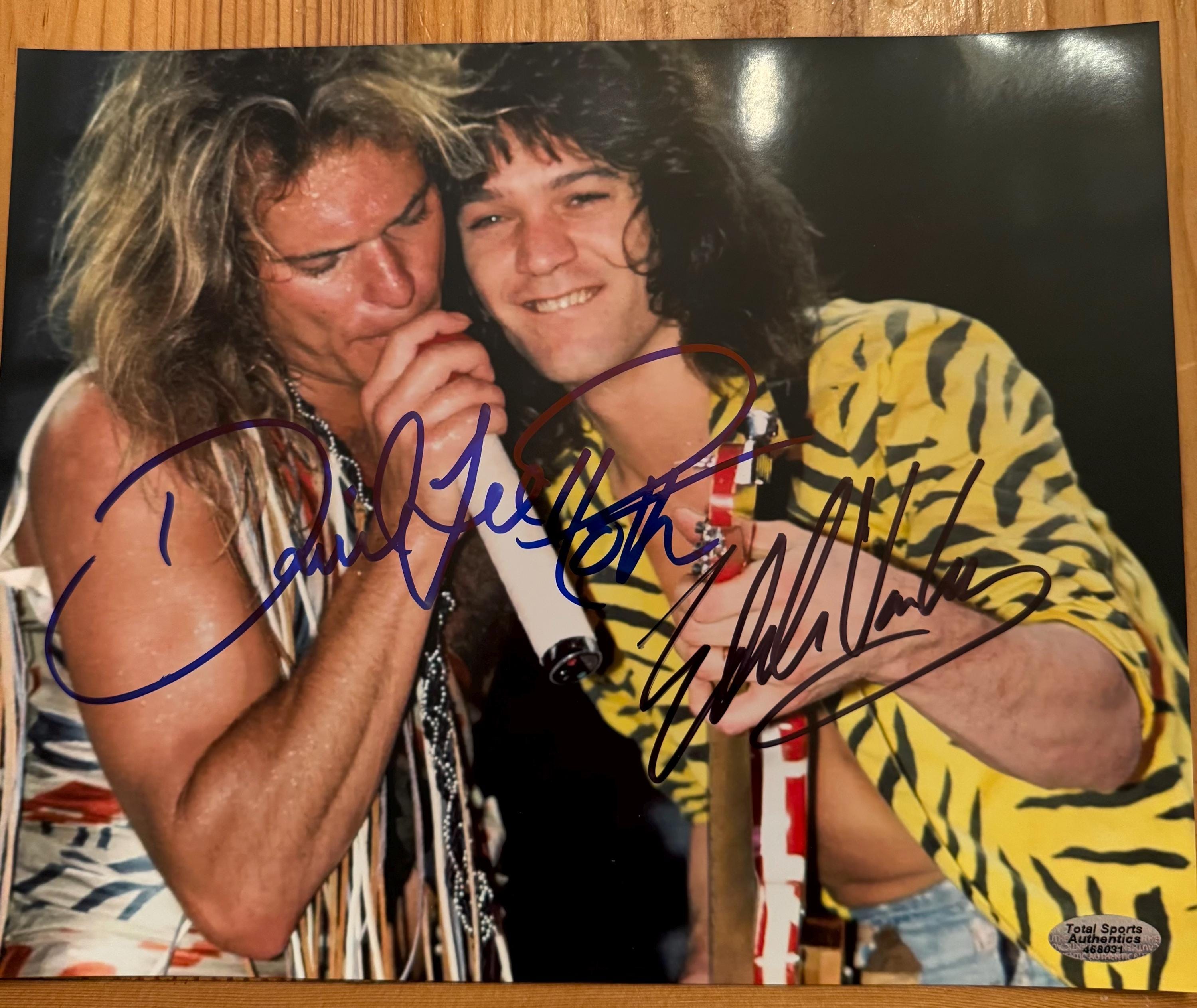 Eddie van halen autograph - Etsy 日本