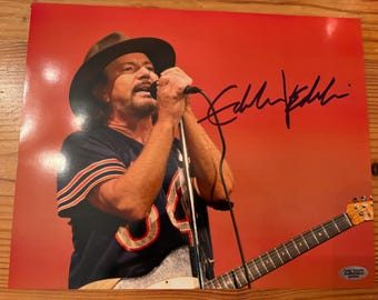 Eddie Vedder Autographed 8x10 Photo with COA