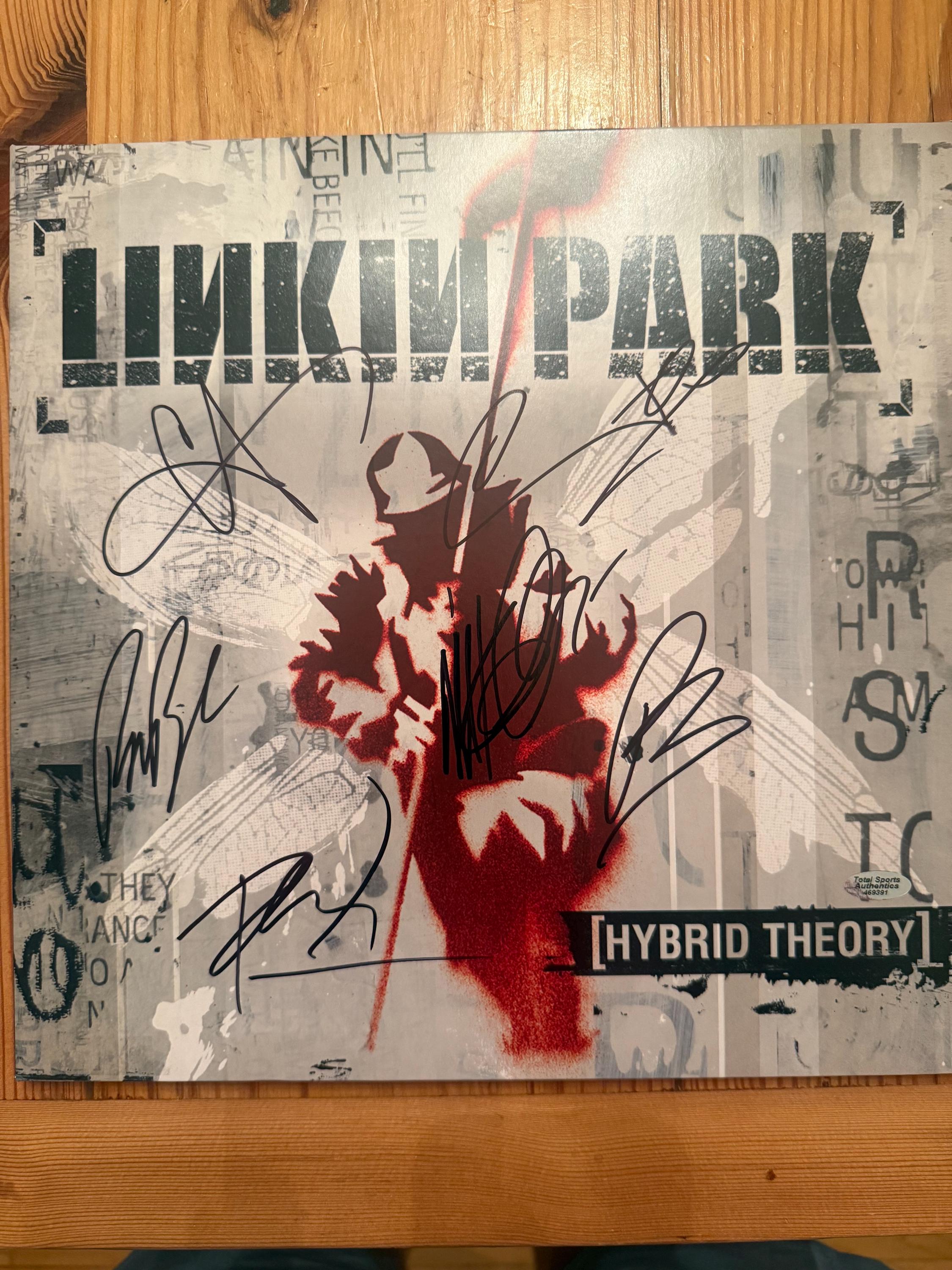 LINKIN PARK サイン入りポスター 世界限定10枚 リンキンパーク LINKIN PARK 世界限定10枚 サイン入りポスター リンキンパーク Linkin