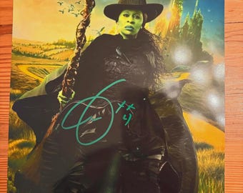 Cynthia Erivo Autographed 8x10 Photo with COA