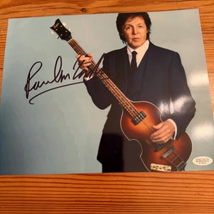Paul Mccartney Autograph - Etsy