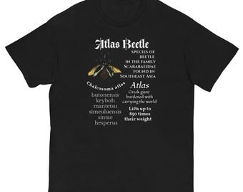 Nummer eins Atlaskäfer Fan DARK MODE