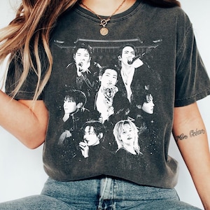 Bts Graphic Tee - Etsy