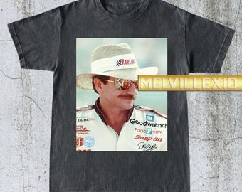 Vintage Dale Earnhardt Shirt, NASCAR Tee, Race Car Fan Apparel, Motorsports T-Shirt, Racing Legend, Nascar T-Shirt, Gift for Fans MV23