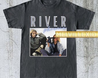 Vintage River Phoenix Shirt, Graphic Tee, Retro T-shirt, 90s Inspired Shirt, Vintage Style Gift, Unisex Apparel MV94