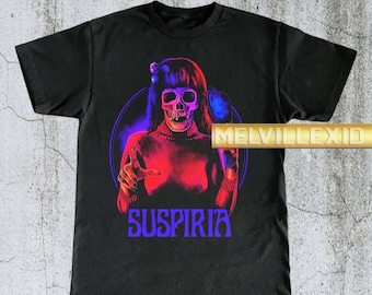 Vintage Suspiria Shirt, Movie Horror Shirt, Cult Classic Tee, Horror Fan Gift, Movie Merchandise, Retro Film T-shirt, Unique Gift MV153