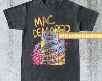 Camiseta vintage de Mac Demarco, camiseta de banda, regalo para amantes de la música, camiseta unisex, camiseta estampada, merchandising para fans, ropa de concierto, camiseta retro de la banda MV67
