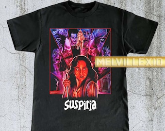 Vintage Suspiria Shirt, Movie Horror Shirt, Cult Classic Tee, Horror Fan Gift, Movie Merchandise, Retro Film T-shirt, Unique Gift MV154
