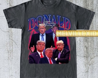Vintage Donald Trump Shirt, Political Tee, Statement T-shirt, President Trump Apparel, Graphic Tee, USA Politics Shirt MV138