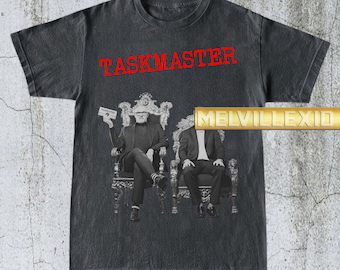T-shirt vintage fan Taskmaster, chemise Greg Davies, t-shirt Alex Horne, vêtements de série télévisée, cadeau pour lui, chemise de comédien, chemise fantaisie MV108