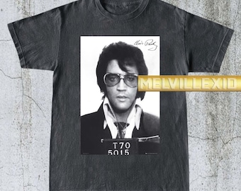 Vintage Elvis Presley Shirt, Rock and Roll Tee, Music Lover's Shirt, Graphic Tee, King's Fan Shirt, Retro Music Shirt, Unisex T-Shirt MV32