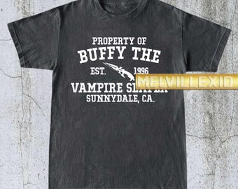 Vintage Buffy The Vampire Slayer Shirt, TV Show Tee, Vintage Buffy Fan Shirt, Classic Buffy Merchandise, Slayer Fan Gift MV146