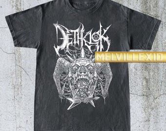 ヴィンテージ Dethklok Metalalocalypse シャツ、バンド T シャツ、コンサート T シャツ、メタル ミュージック アパレル、ファン ウェア、ユニセックス ロック T シャツ、男性へのギフト MV26