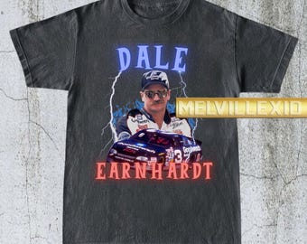 Vintage Dale Earnhardt Shirt, NASCAR Tee, Race Car Fan Apparel, Motorsports T-Shirt, Racing Legend, Nascar T-Shirt, Gift for Fans MV18