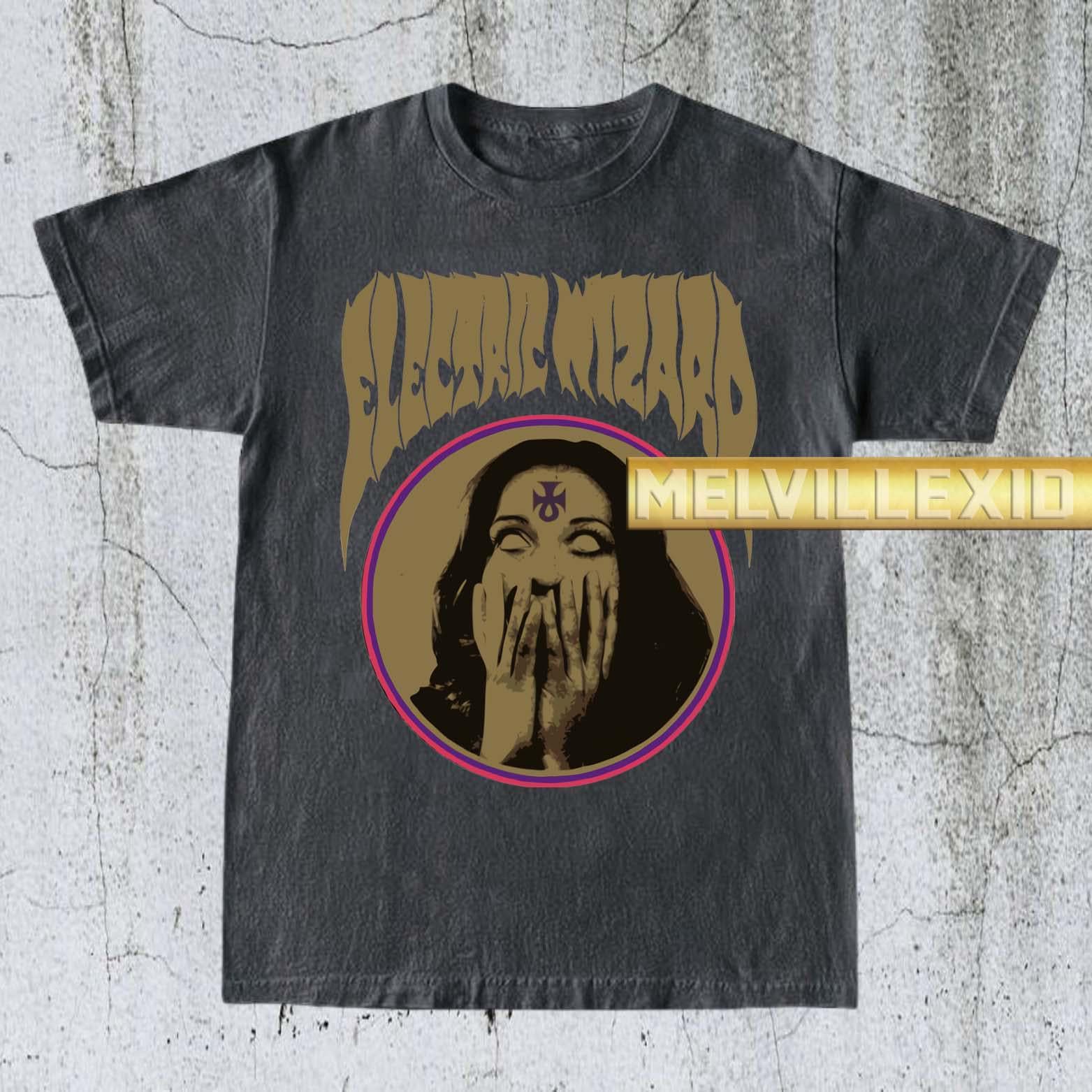 Vintage Electric Wizard Shirt, Band Tee, Music Merch, Concert 