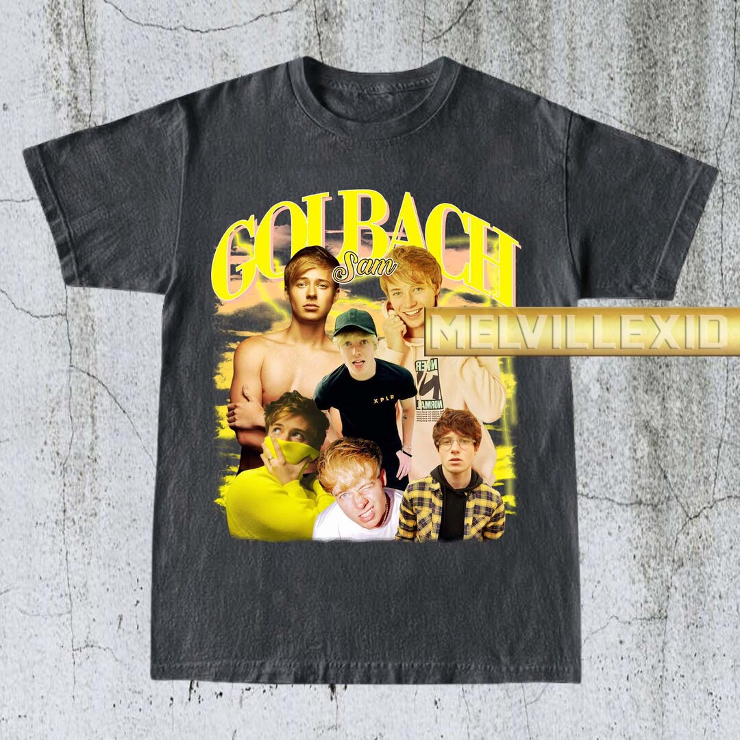 Vintage Sam Golbach Shirt Unisex Graphic Tee Youtuber Merchandise Vintage Sam Golbach Shirt Unisex Graphic Tee Youtuber Merchandise